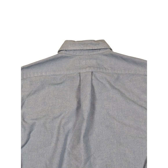 Ralph Lauren Classic Fit Oxford Shirt Men's Large Blue Polo Bear Embroidered - Picture 15 of 15